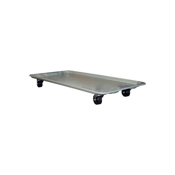 Mfg Tray Molded Fiberglass Dolly 780138 for 42-1/2" x 20" x 14-1/4" Tote, Gray 7801385172 - main
